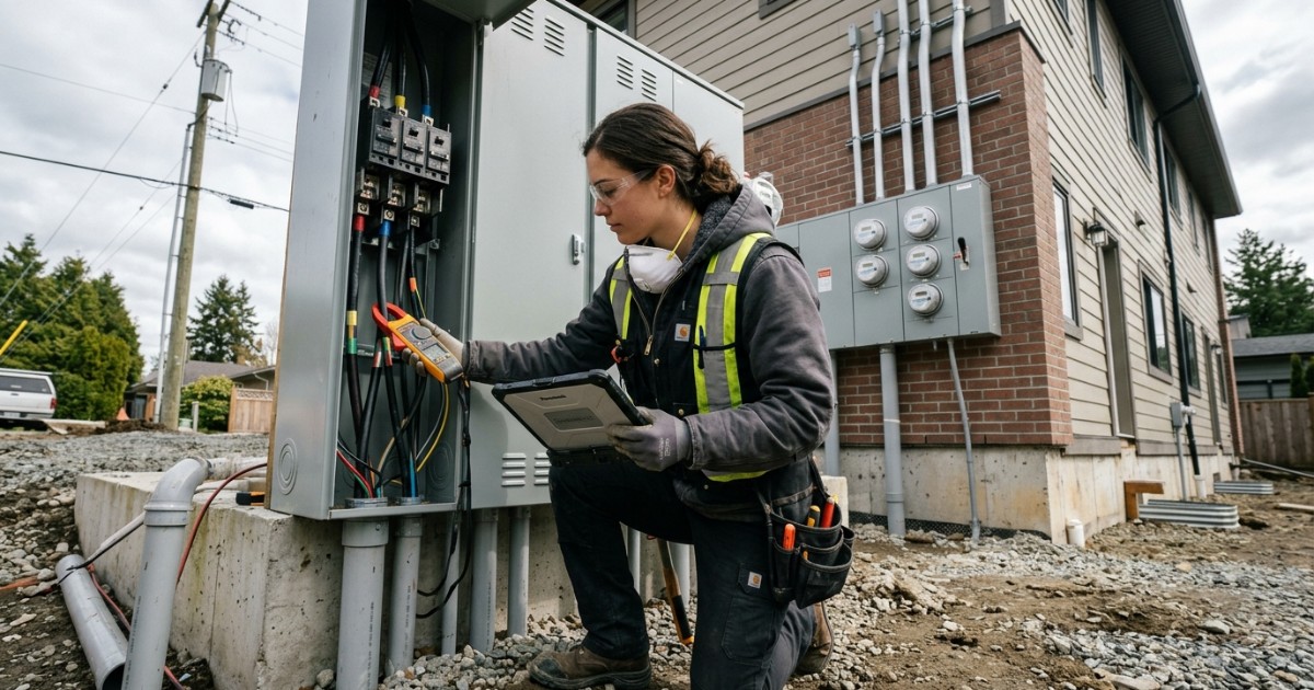 Electrical Design for a 4-Plex: Service Sizing and Loads