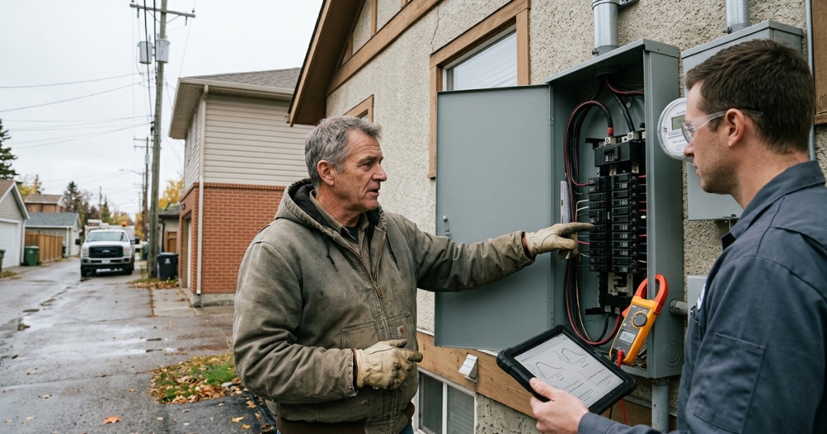 Secondary Suite Electrical Service Upgrade Calgary